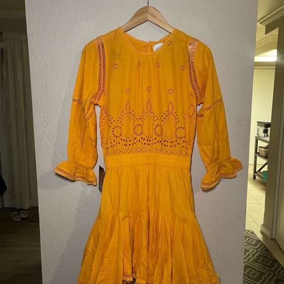 MISA | NWT! Sunny eyelet mini dress size: XS - Picture 3 of 7